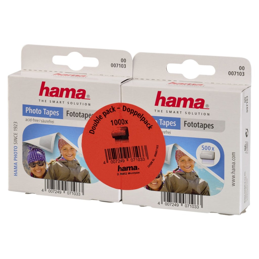 Hama ruban adhésif 2x500, paquet de 2