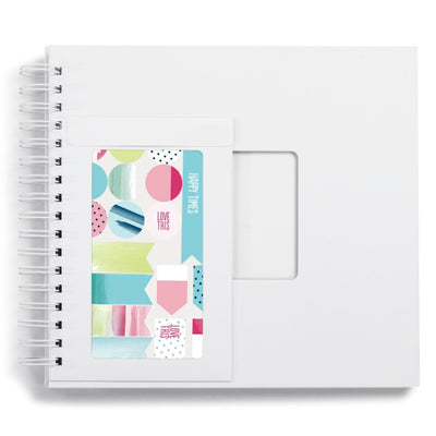 Hama set créatif album adhésif 50 page blanche #039;s blanc