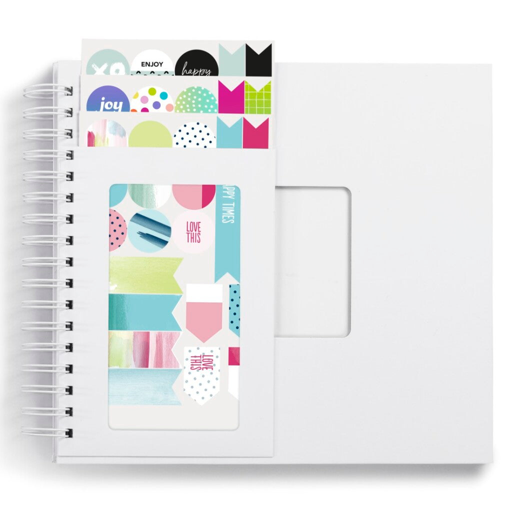 Hama set créatif album adhésif 50 page blanche #039;s blanc