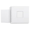 Hama set créatif album adhésif 50 page blanche #039;s blanc