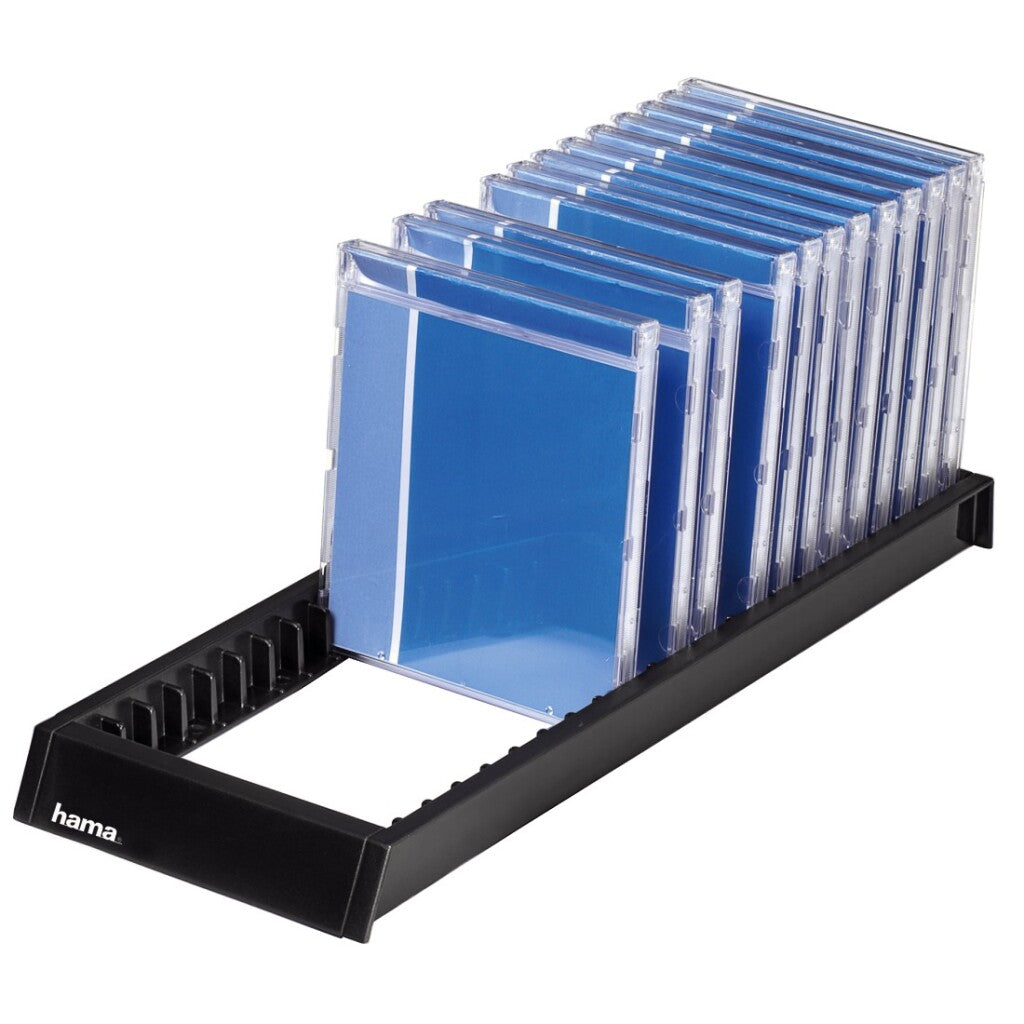 HAMA Flipper Rack pour 22 CD # 039; s noir
