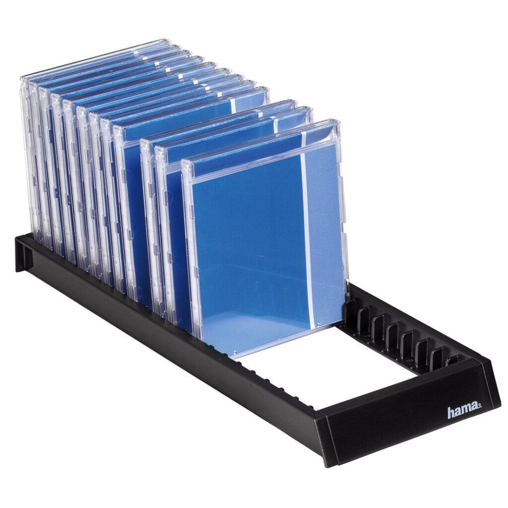 HAMA Flipper Rack pour 22 CD # 039; s noir
