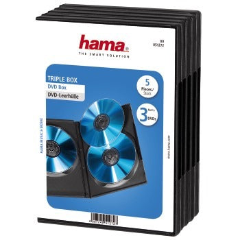 Hama dvd 3 box 5 costume noir
