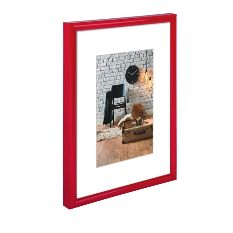 Hama cadre photo plastique Séville rouge 10x15cm