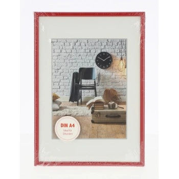Hama cadre photo plastique Séville rouge 21x29,7cm