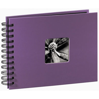 Hama album spirale fine art17x22 50 lilas