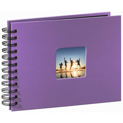 Hama album spirale fine art17x22 50 lilas