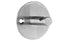 ALCO ALCO AL-2847 WALL GARDEROBE Silver 1 Hook incl.