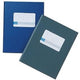 Registres djois a1012-246 80g m2 16,5x21cm étiquette bleue 160 pages 80 feuilles