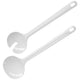 Fackelmann Fackelmann Basic Saladeset 26 cm White San Kunstof 2 pièces