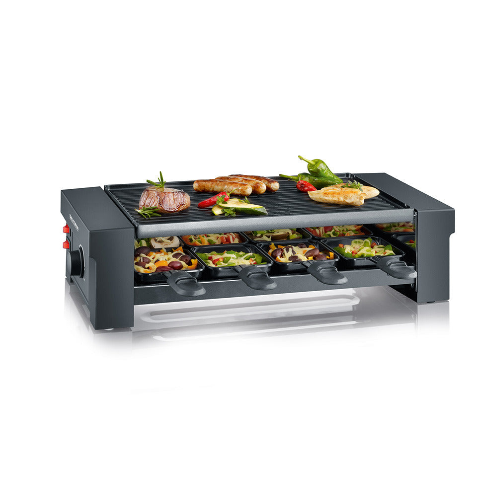 Severin Severin RG2687 Pizza Raclette Grill 1150W noir