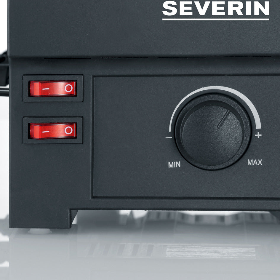 Severin Severin RG2687 Pizza Raclette Grill 1150W noir