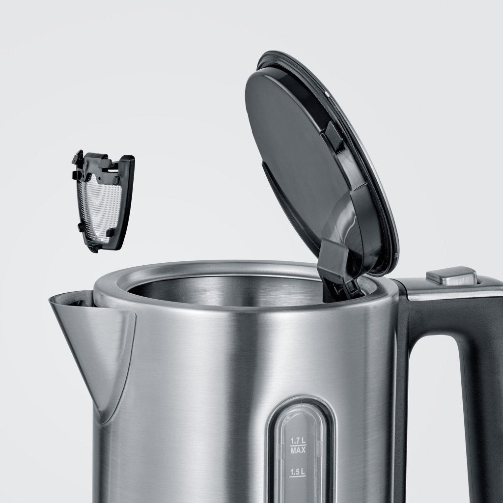 Severin Severin WK3418 Kettle 1.7L 3000W en acier inoxydable noir