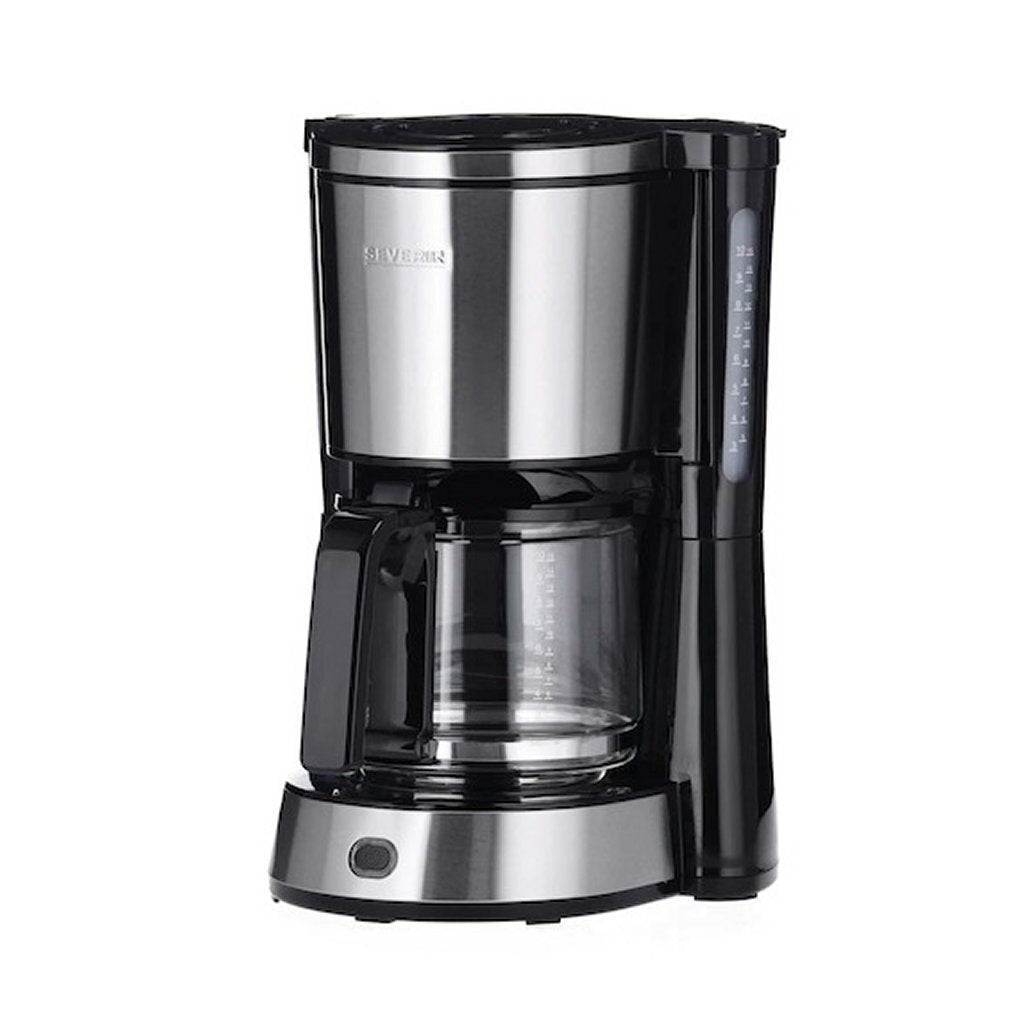 Severin Severin Ka4823 cafetière noire en acier inoxydable