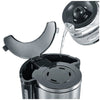 Severin Severin Ka4823 cafetière noire en acier inoxydable