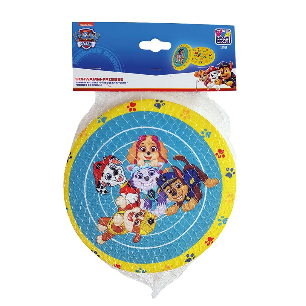 Patrouille patrouille frisbee 19 cm bleu jaune