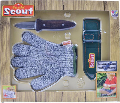 Happy people scout set junior vert gris marron 3 pièces