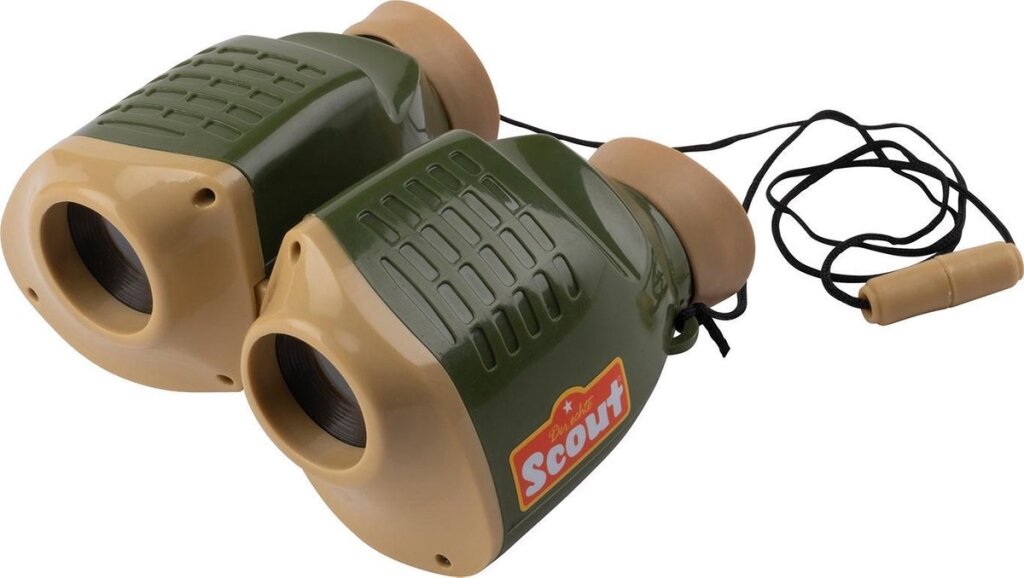 Personnes heureuses Happy People Binoculars Scout junior 12 x 14 cm beige vert