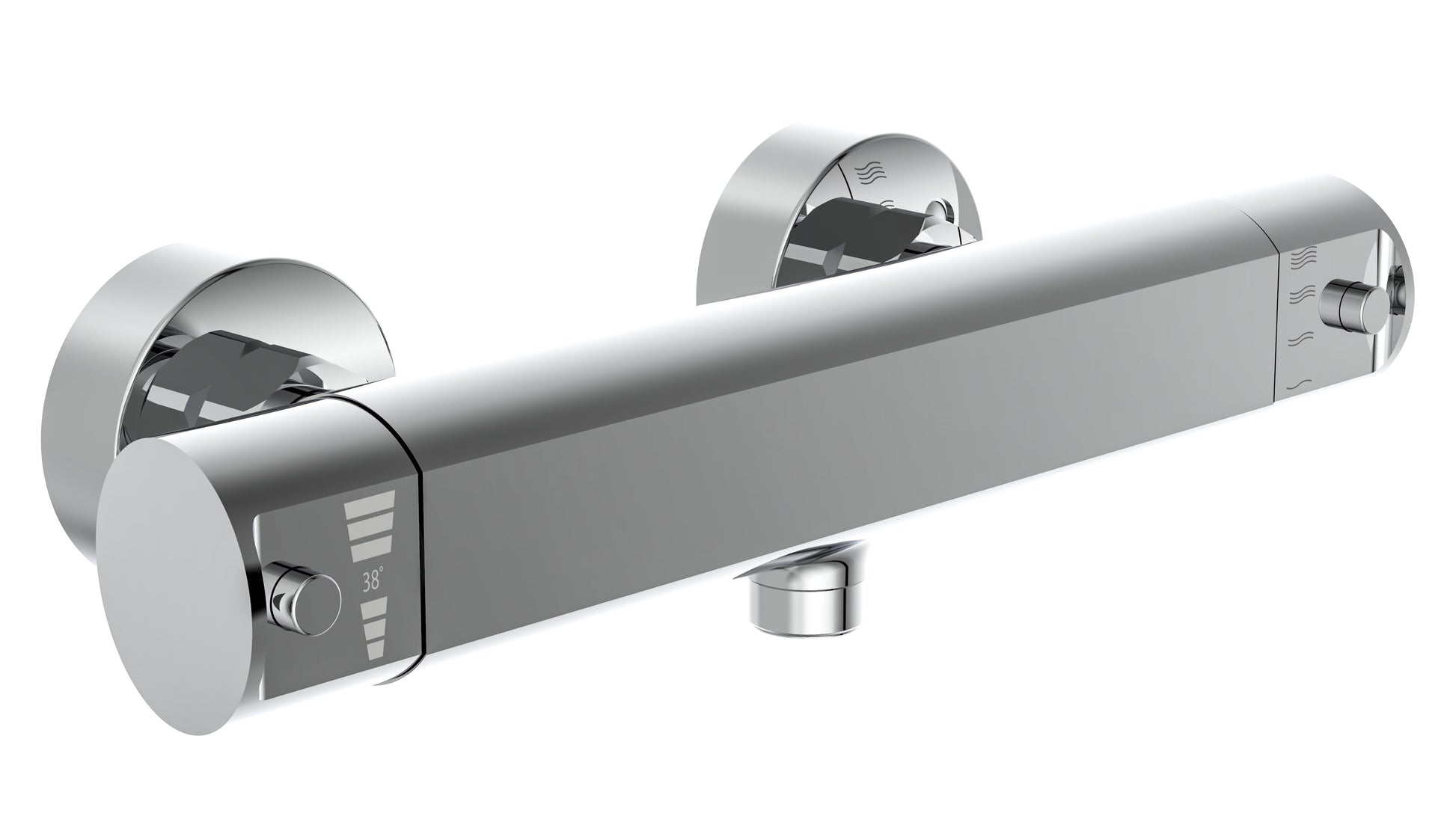 Schütte schütte douche mélangeur thermostatique Vita chrome -colored