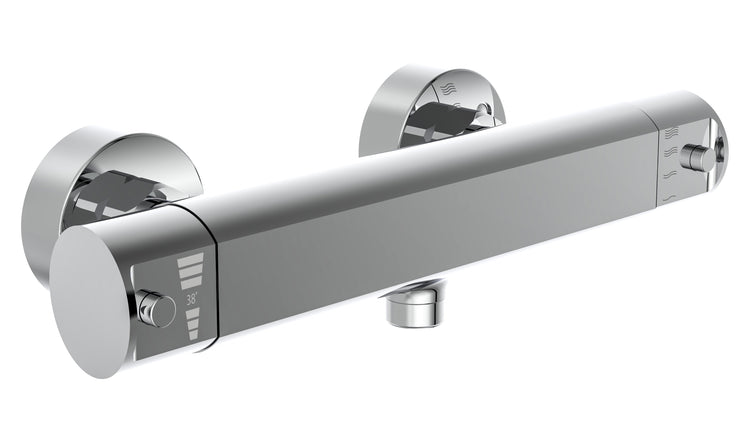 Schütte schütte douche mélangeur thermostatique Vita chrome -colored