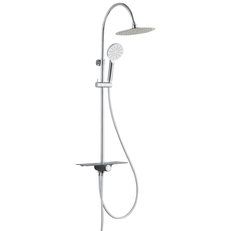 SCHUTTE SCHUTTE PLACE DOUCHE PLACE ANTHACITE DE COLONNEMENT DE COULEUR AQUASTAR PLATEAU