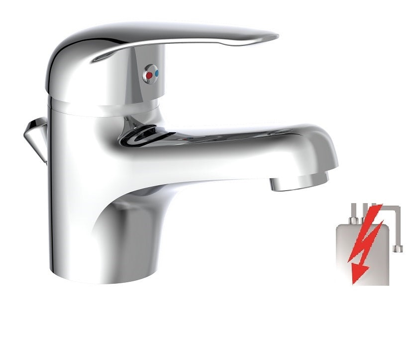 Schütte schütte lavabos de lavabo mixte magna basse pression chrome -colored