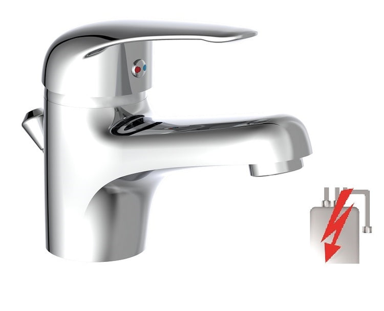 Schütte schütte lavabos de lavabo mixte magna basse pression chrome -colored