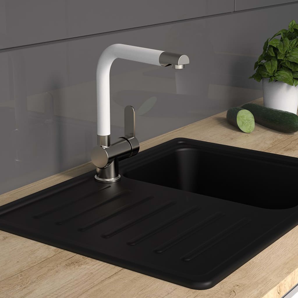 Schütte Schütte One-Button Button avec un tapis en acier à coloration Rio à haute puissance blanc