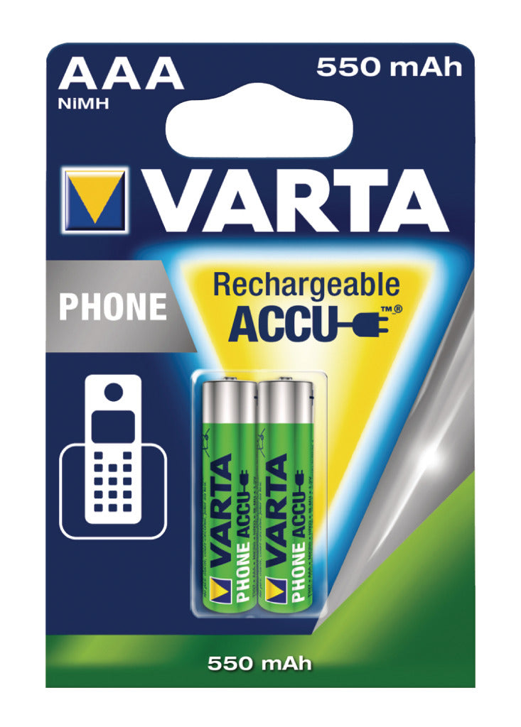 Varta Varta-58397 Batterie de téléphone HR03 550 MAH 2