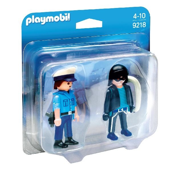 Playmobil 9218 duo policier et voleur