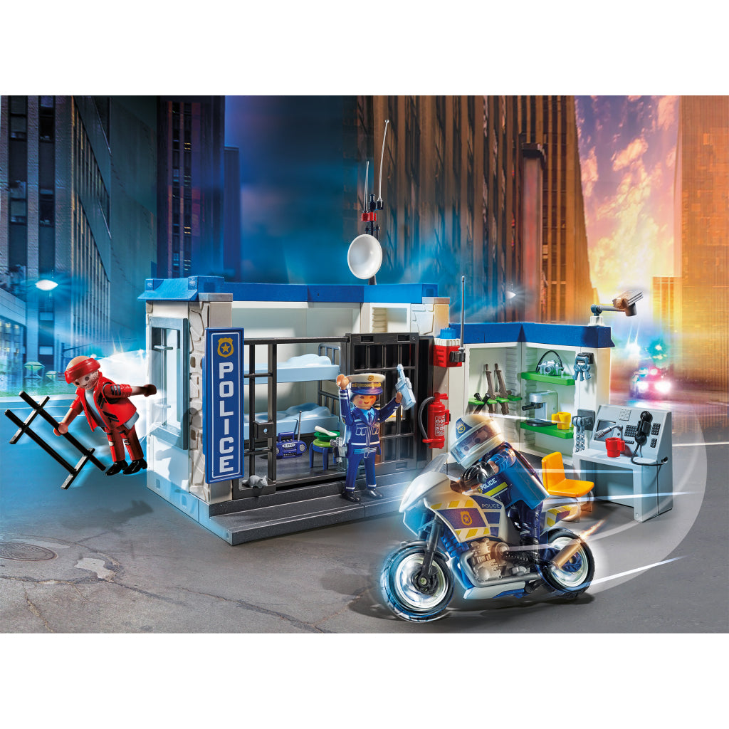 Playmobil City Action s'échappe de la prison 70568