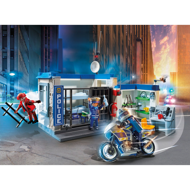 Playmobil City Action s'échappe de la prison 70568
