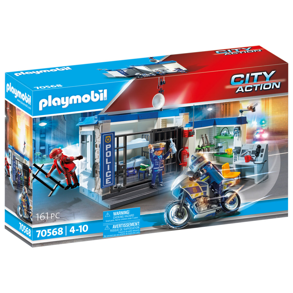 Playmobil City Action s'échappe de la prison 70568