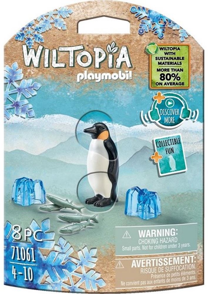 Playmobil Wiltopia Manchot Empereur. 9,5x17