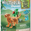 Playmobil Wiltopia bébé tigre. 7x12 cm