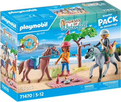 Playmobil Country Riding à la plage avec Amelia et Ben 71470
