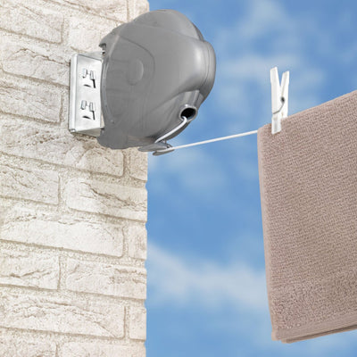 Wenko Wenko Ligne de linge extensible 15m