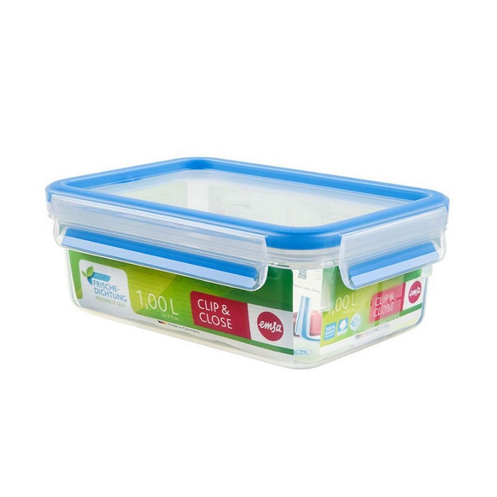 EMSA EMSA 508540 Clip Close Versholding Box 1L Bleu