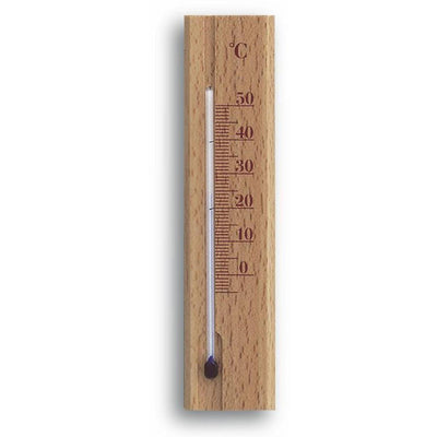Tfa dostmann tfa thermomètre d'ambiance hêtre 20cm