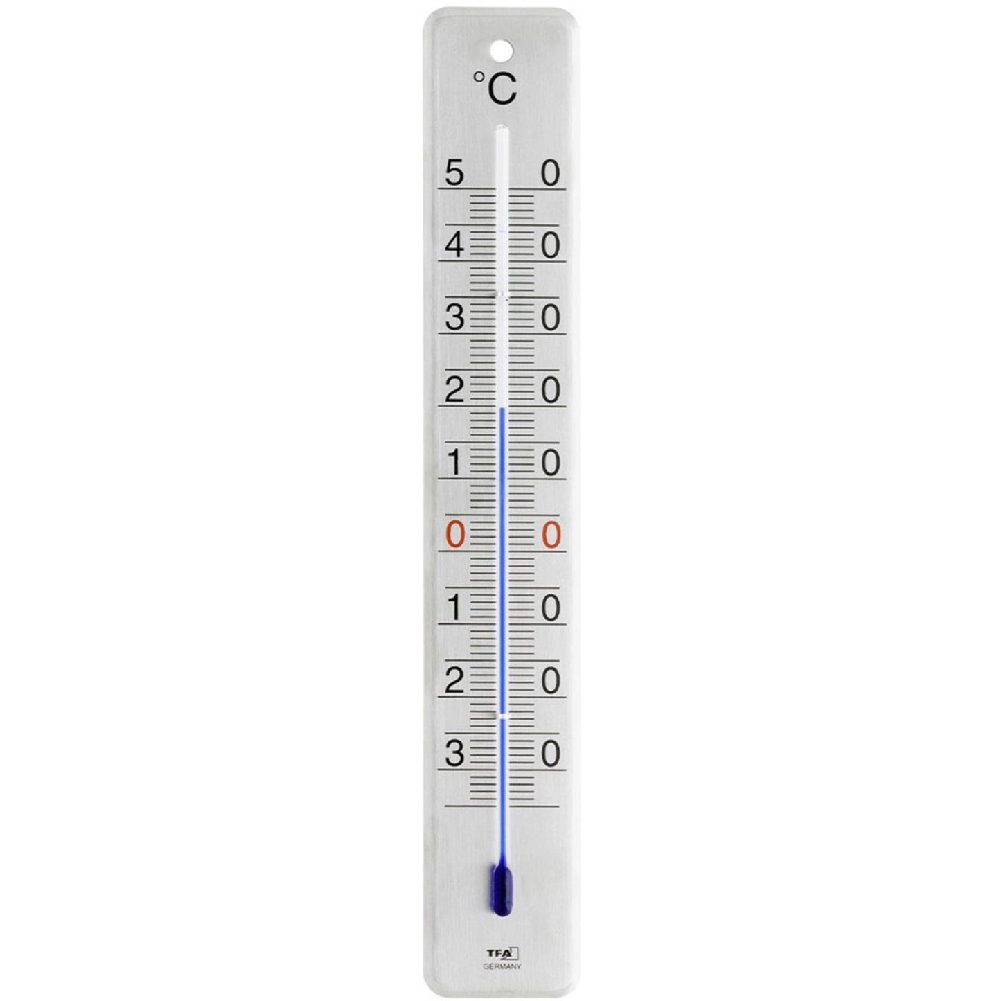 Tfa dostmann tfa thermomètre intérieur extérieur acier inoxydable 28cm
