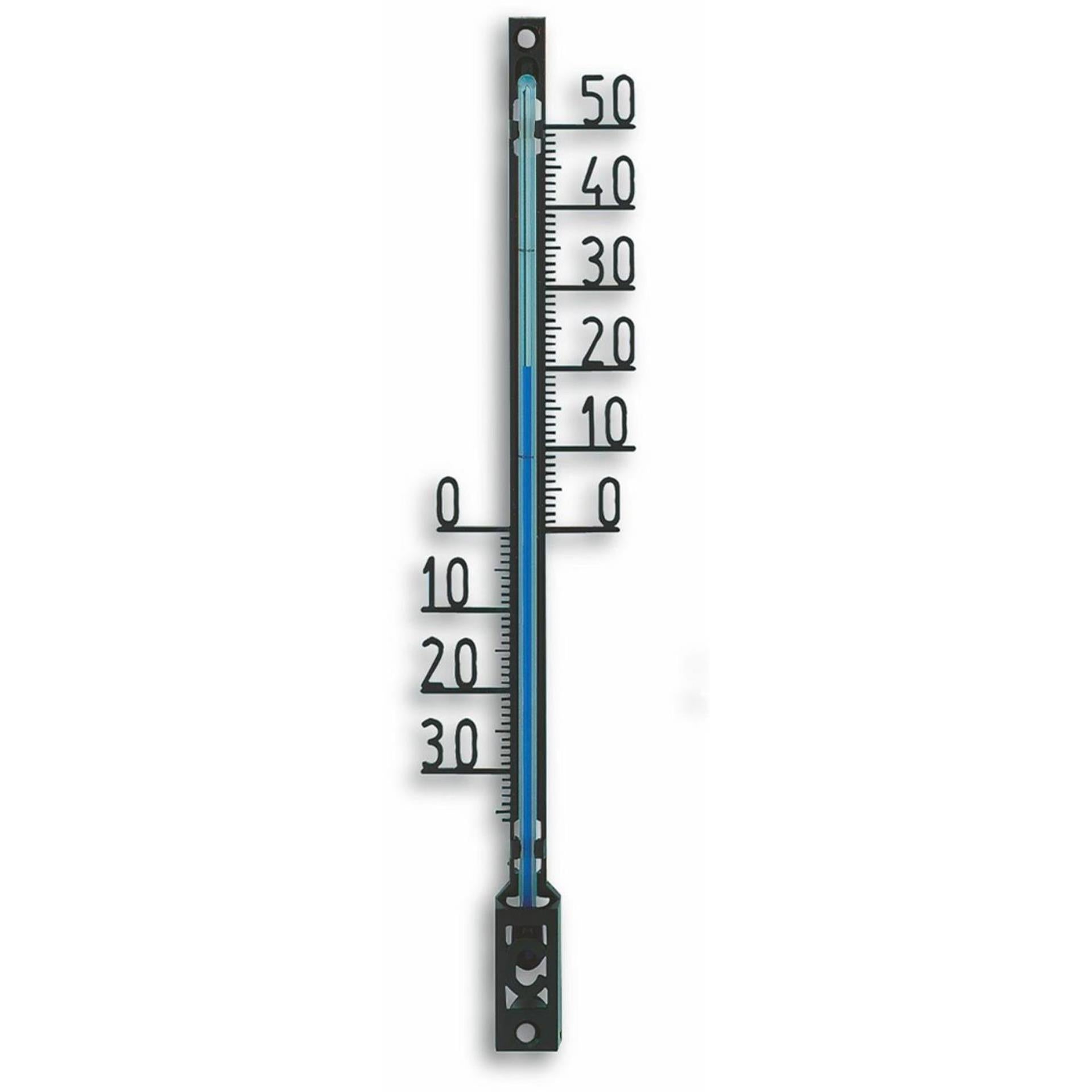 Tfa dostmann tfa thermomètre mural noir 16cm