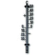 Tfa dostmann tfa thermomètre mural noir 41,5cm