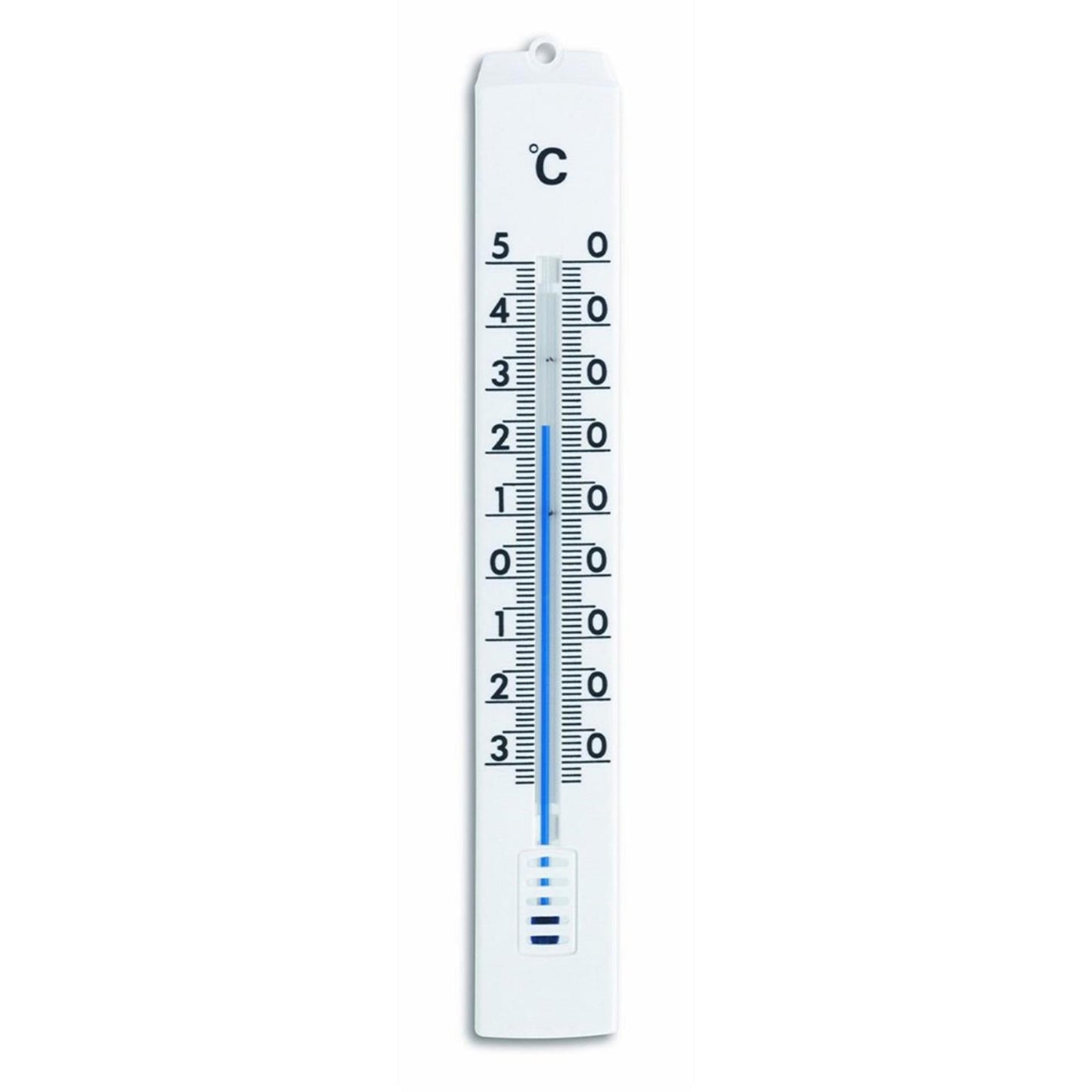 Tfa dostmann tfa thermomètre d'ambiance plastique blanc 18cm