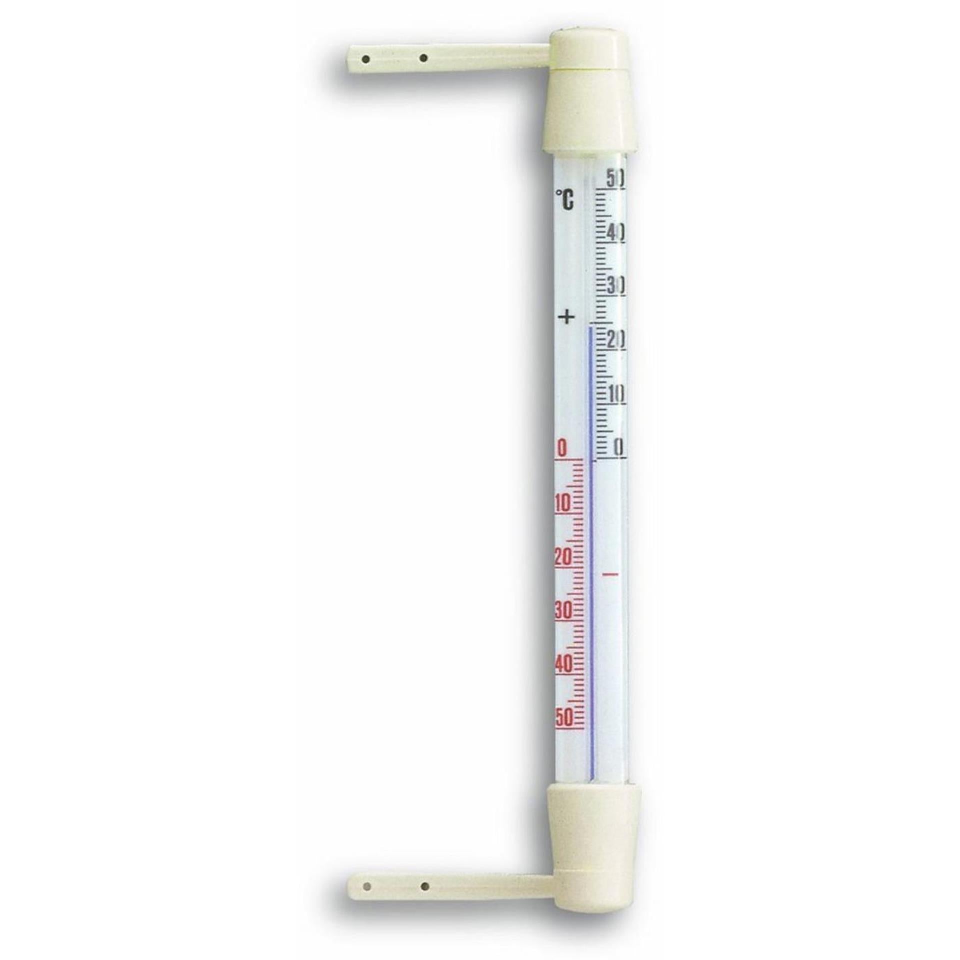 Tfa dostmann tfa thermomètre de fenêtre en plastique 20cm blanc