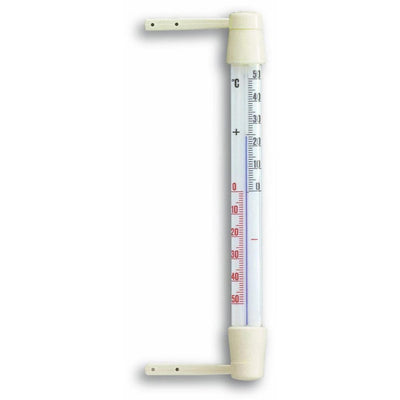 Tfa dostmann tfa thermomètre de fenêtre en plastique 20cm blanc