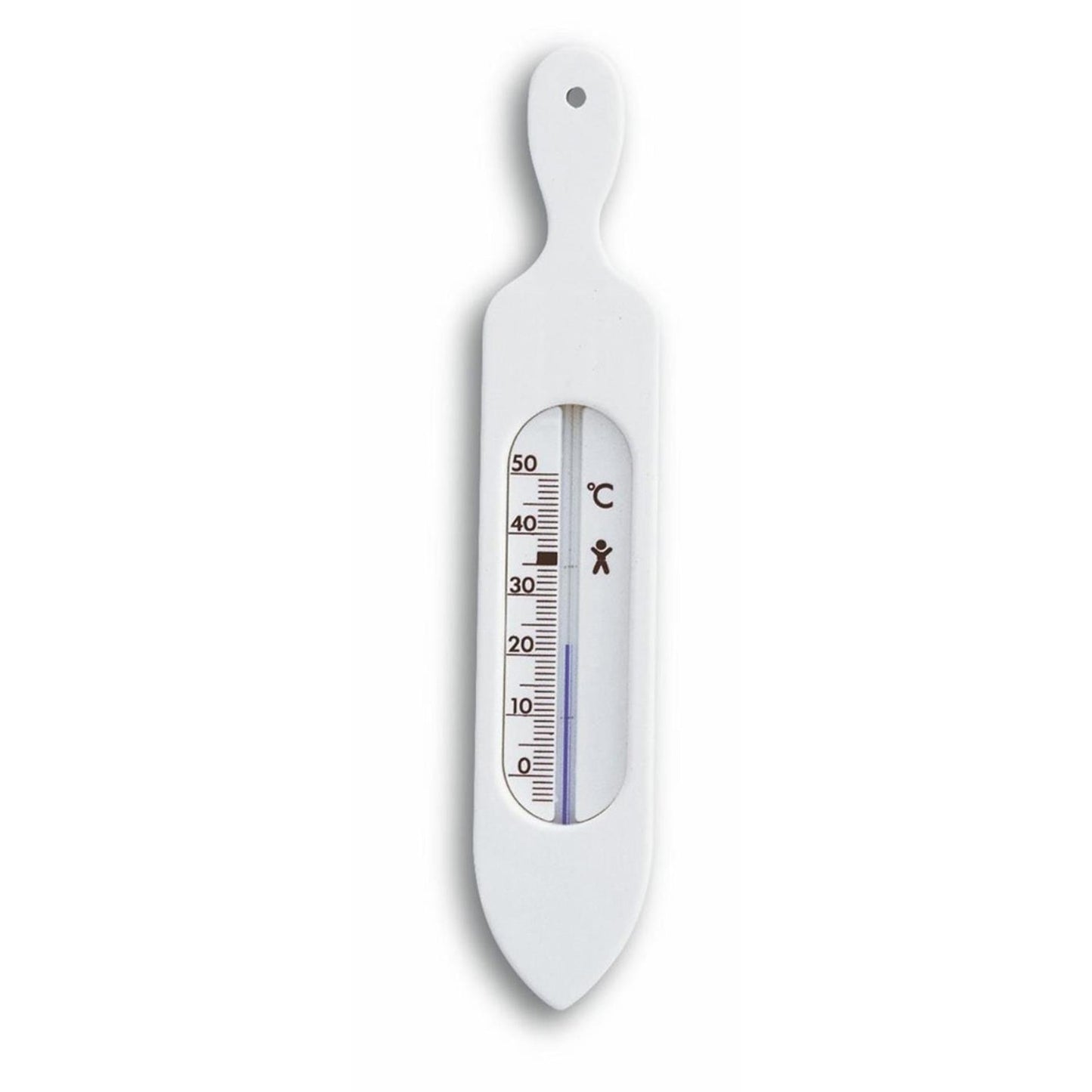Tfa dostmann tfa thermomètre de bain plastique blanc 19,5cm