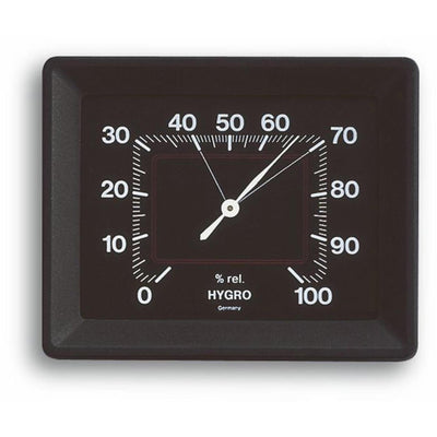 Tfa dostmann tfa hygromètre analogique noir 10x8cm