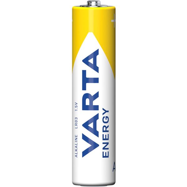 Varta pile énergie alcaline aaa lr03 (boîte = 24 pièces)