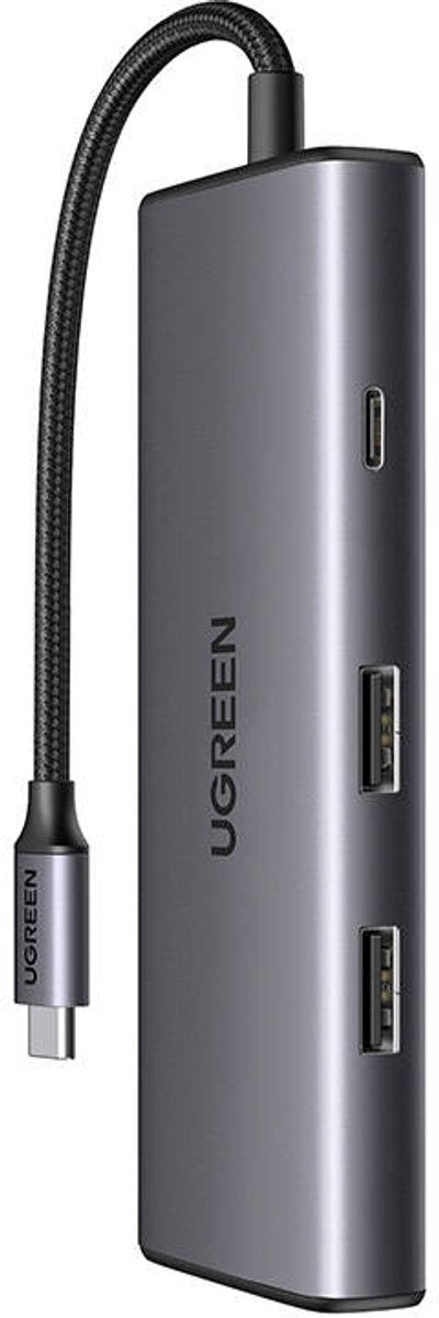 Ugreen adaptateur hub 7-en-1 revodok pro USB vers 2x USB-A 3.2, USB-C 3.2, SD TF, PD