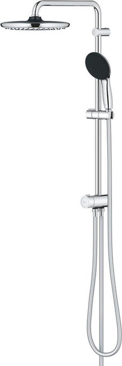 Système de douche Grohe quickfix vitalio start 250 flex avec mitigeur pour montage mural - chrome